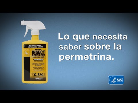 ペルメトリンについて知っておくべきこと (Lo que necesita saber sobre la permetrina)