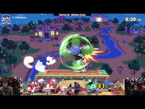 Duwang (Mario) vs. Pandarian (Pokemon Trainer) - Orbitar 68 - Winners Semis