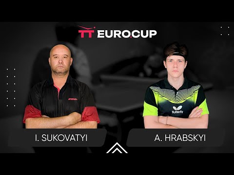 12:00 Ihor Sukovatyi - Andrii Hrabskyi 15.08.2024 | Table Tennis TT Euro.Cup Ukraine Master. TABLE 4