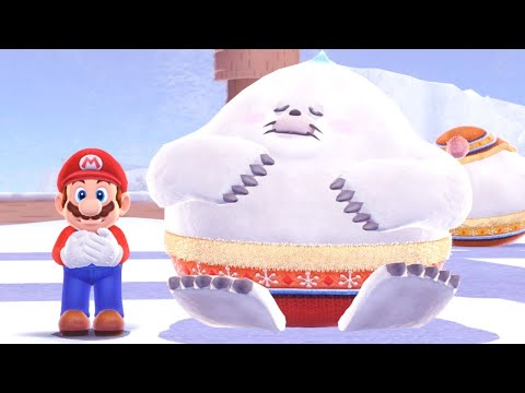 Super Mario Odyssey Walkthrough - Part 7 - Snow Kingdom