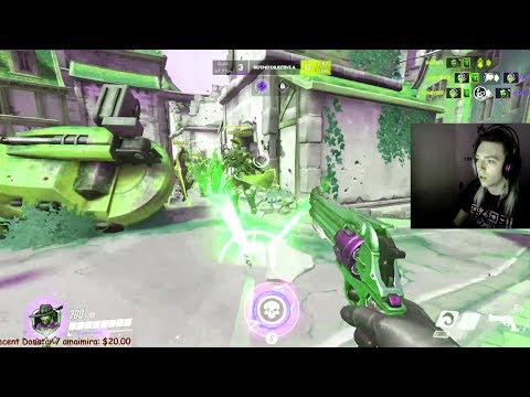 GM DPS MAIN - CODEY MCCREE! 45 ELIMS! [ OVERWATCH SEASON 19 TOP 500 ]