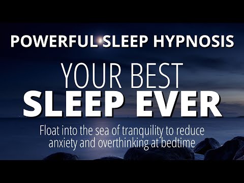 Deep Sleep Guided Meditation and Sleep Hypnosis | Reduce Stress and Anxiety | Dark Screen Experience