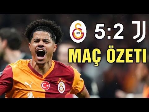 Galatasaray - Juventus 5-2 MAÇ ÖZETI (Avrupa Ligi 2024/25) Gs Juventus