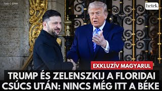 Trump és Zelenszkij sajtótájékoztatója: Nincs megállapodás, még minden borulhat Ukrajnában