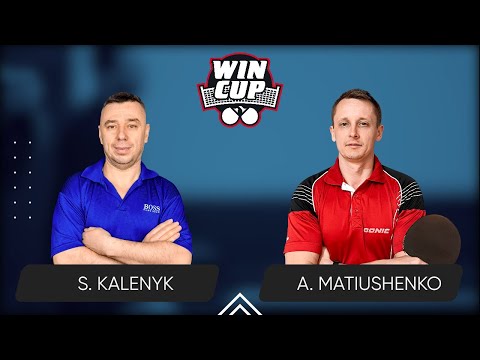 00:45 Serhii Kalenyk - Andrii Matiushenko West 6 WIN CUP 15.03.2024 | TABLE TENNIS WINCUP