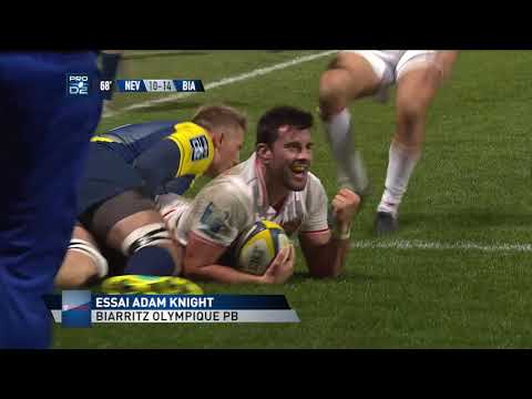 PRO D2 - Résumé Nevers-Biarritz: 20-16 - J20 - Saison 2018/2019