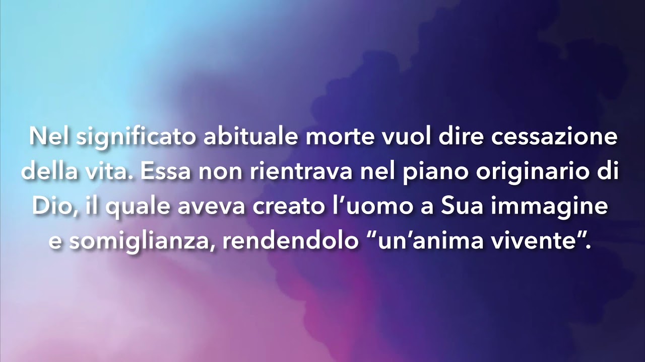 Meditazione Calendario "Parole di Vita" del 18 Maggio 2019