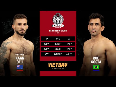 Eternal MMA 59 - Kaan Ofli VS Rod Costa - MMA Fight Video