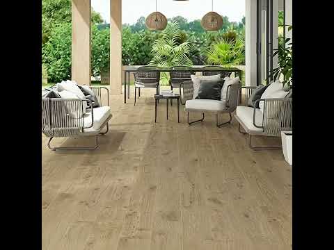 Carrelage sol extérieur effet bois Landes natural R11 23*120 cm