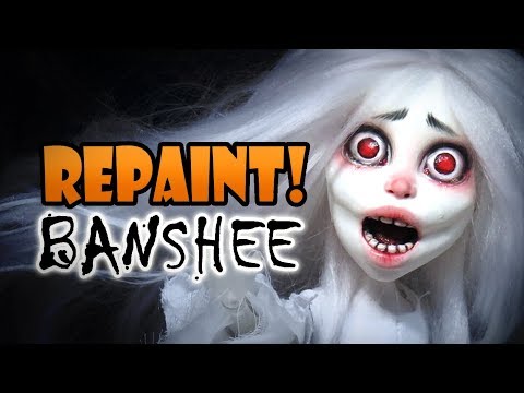 Repaint! Halloween Special Banshee Custom OOAK Doll