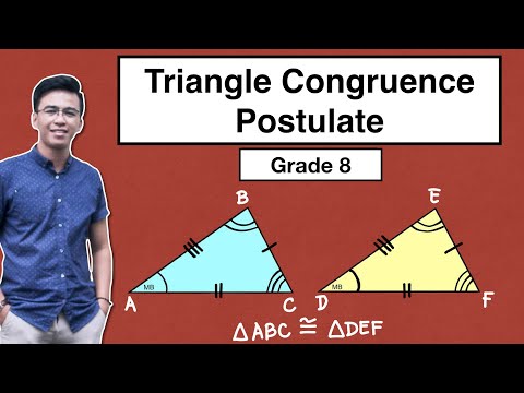 Triangle Congruence | GRADE 8 (3rd Quarter)