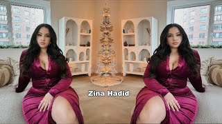 Zina Hadid ~ Curvy Model Bio Plus Size Best Outfit