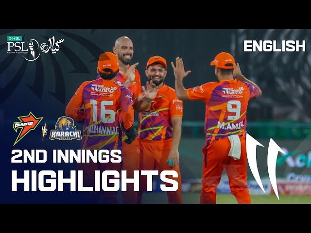 2nd Innings Highlights  | Rawalpindiz vs Karachi Kings | Match 10  | HBL PSL 11 | MZB1U