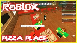 Roblox Pizza Place | CASHIER & DELIVERY JOBS | Driving a HUGE TRUCK