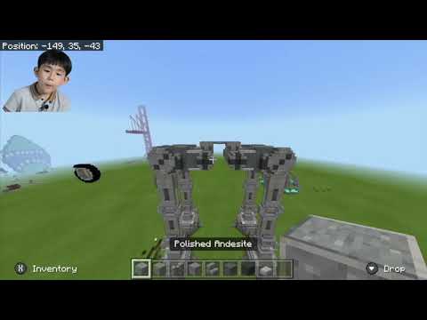 MinmassGaming - Making the AT-ACT the All Terrain Armored Cargo Transport in Minecraft, Star Wars, 스타워즈, 마인크래프트