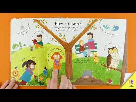Книга Lift-the-Flap First Questions and Answers: How Do I See? video 1