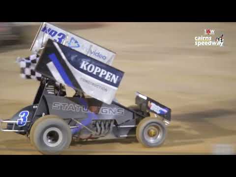 Oct 15th SpF at TWW Cairns Speedway - Sprintcar feature race