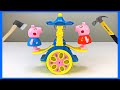 What's inside Peppa Pig SeeSaw