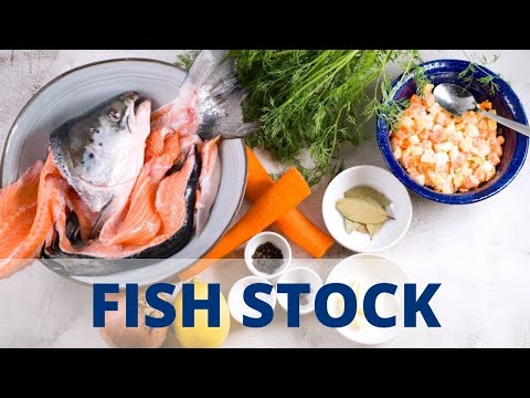 Salmon Broth/ Fish stock-Finnish salmon soup base