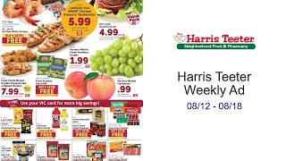 Harris Teeter Weekly Ad 08/12 - 08/18