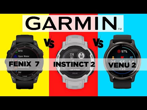 FENIX 7 vs INSTINCT 2 vs VENU 2 Showdown! (Best Rugged Fitness Tracker Review)