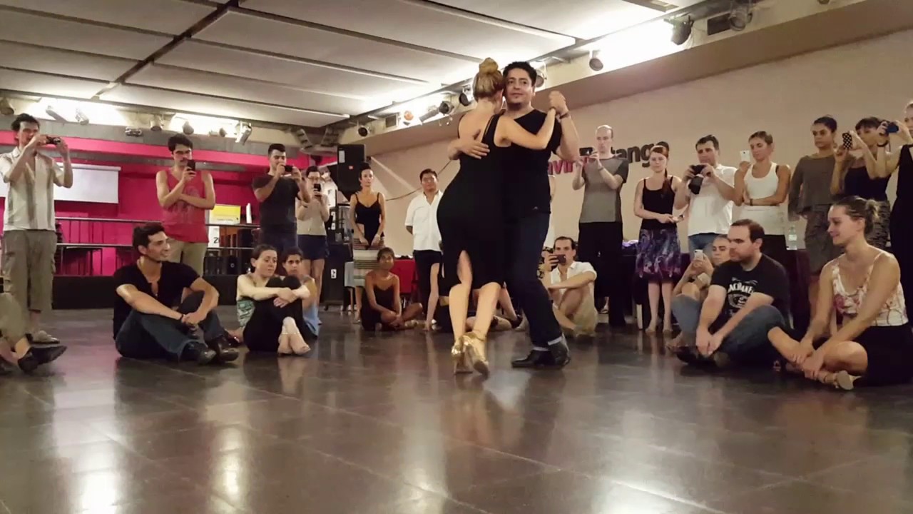 Carlitos y Noelia seminario La Viruta