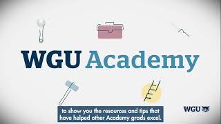 Getting Started at WGU Academy v2