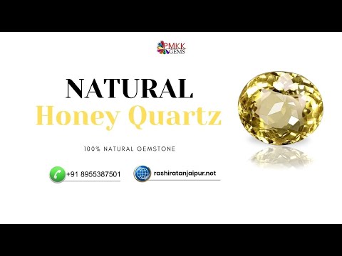 Natural Honey Quartz Loose Gemstone