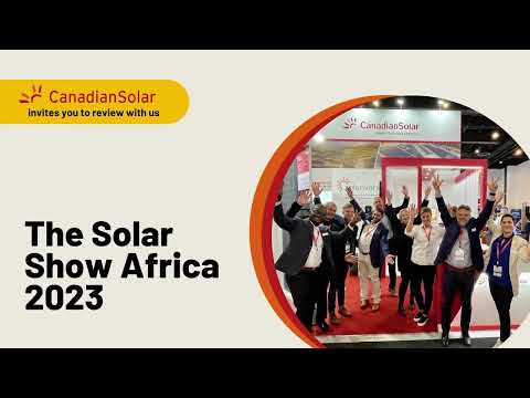 We are at The Solar Show Africa 2023!!!