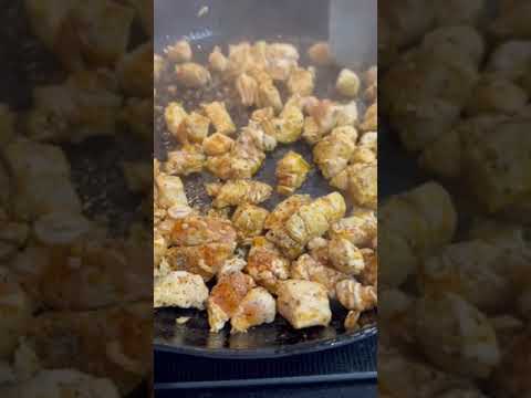 Garlic Parm Chicken & Potato Skillet