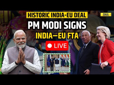 PM Modi Live: PM Modi Addresses Joint Press Conference With European Commission & Council Presidents