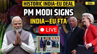 PM Modi Live: PM Modi Addresses Joint Press Conference With European C