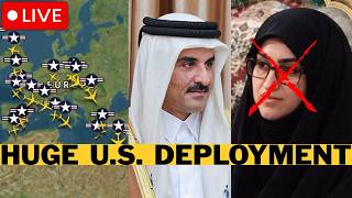 LIVE: IRGC Female Leader ELIMINATED - Qatar Prepare For Iran War - U.S. Deploy More Troops