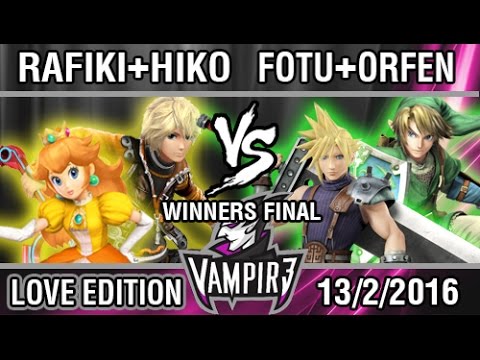 [Vampir3: Love Ed.] Hikotsu & Rafiki VS FotuRAN & Orfen Teams S4 Winner Final - Top 8