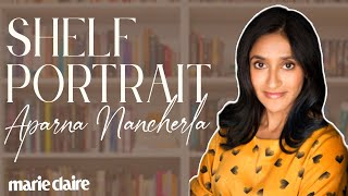 Take a Tour of Comedian Aparna Nancherla's Stacked Bookshelves | Marie Claire