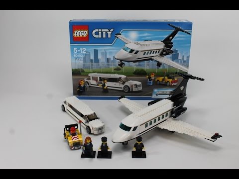 LEGO City Set 60102 Flughafen VIP-Service Review deutsch german