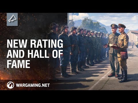 World of Tanks — New Rating and Hall of Fame