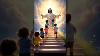 Download lagu Jesus Welcoming Children into Heaven with Open Arms | Divine Stairway Scene mp3 Download lagu Jesus Welcoming Children into Heaven with Open Arms | Divine Stairway Scene mp3