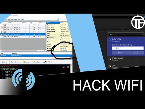 HACK WIFI - WIFI penetration through WPS loophole - waircut - darkside