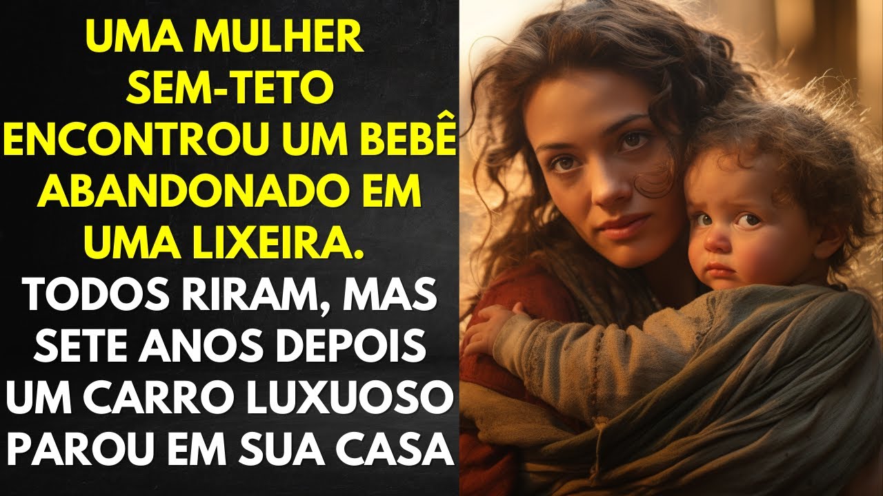 Uma mulher sem-teto encontrou uma garotinha abandonada em uma lixeira. Todos riram, mas anos depois