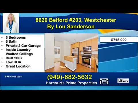 3 Bedroom Townhouse in Los Angeles Westchester with 2 Car Garage For Sale