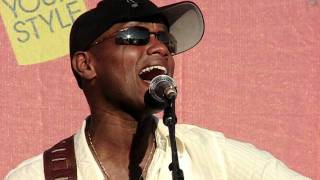 Javier Colon singing Song for your Tears at Deer Park NY on July 9, 2011