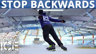 How to Stop from Skating Backwards
