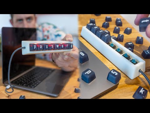This keyboard can only type your passwords