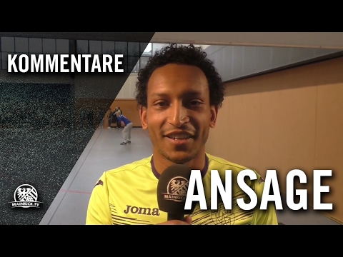 Ansage von Mathews Asmeron (Germania Weilbach 08) an den FC Eddersheim  | MAINKICK.TV