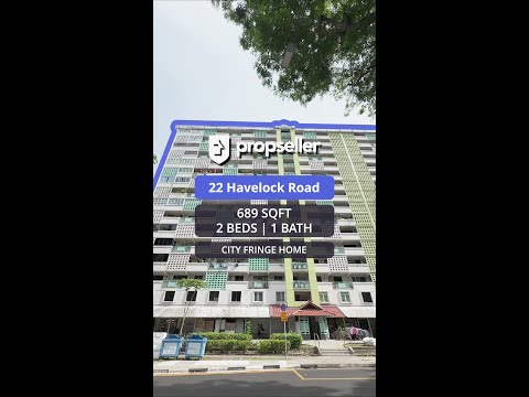 22 Havelock Road, 22 Havelock Road, 2 Bedrooms, 689 sqft, HDB Flat For Sale, by Don Png, 500177572 - PropertyGuru.com.sg
