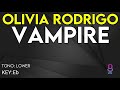 Olivia Rodrigo - Vampire - Karaoke Instrumental - Lower
