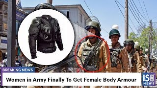 Women in Army Finally To Get Female Body Armour