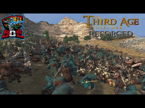 SIEGE IN THE HIDDEN ORC VALLEY - TOTAL WAR THIRD AGE REFORGED