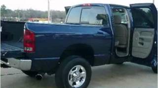 preview picture of video '2005 Dodge Ram 2500 Used Cars Mount Pleasant, Longview, Tyle'